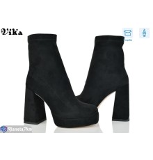 Черевики жіночі на весну/осінь (6 пар р.36-40) чорний  "Vika"