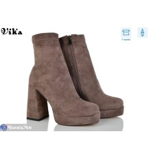 Черевики жіночі на весну/осінь (6 пар р.36-40) коричневий  "Vika"