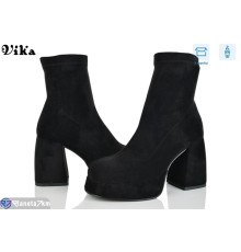 Черевики жіночі на весну/осінь (6 пар р.36-40) чорний  "Vika"