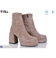 Черевики жіночі на весну/осінь (6 пар р.36-40) коричневий  "Vika"