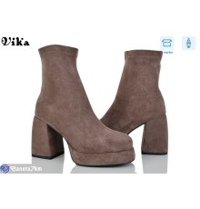 Черевики жіночі на весну/осінь (6 пар р.36-40) коричневий  "Vika"
