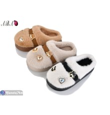 Тапки жіночі на зиму (12 пар р.36-41) мікс  "Aba"