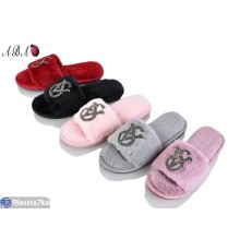 Тапки жіночі на зиму (12 пар р.36-41) мікс  "Aba"