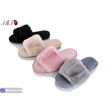 Тапки жіночі на зиму (12 пар р.36-41) мікс  "Aba"