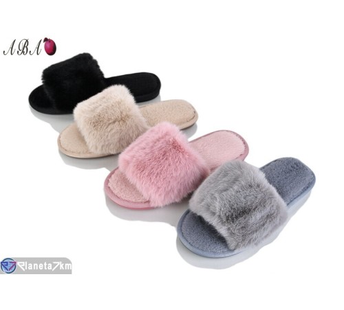 Тапки жіночі на зиму (12 пар р.36-41) мікс  "Aba"