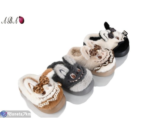 Тапки дитячі на зиму (12 пар р.28-33) мікс  "Aba"