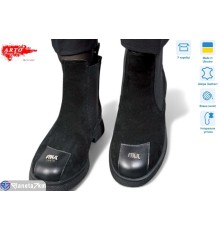 Черевики жіночі на зиму (8 пар р.36-41) чорний  "ARTO"