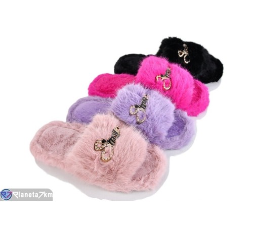 Тапки жіночі на зиму (12 пар р.36-41) мікс  "Lexi"