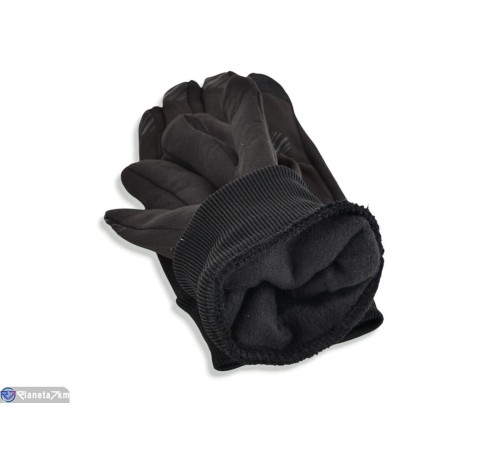 Чоловічі рукавички на зиму (12 шт. р.сетка L-2XL) чорний  "CAROLLA"