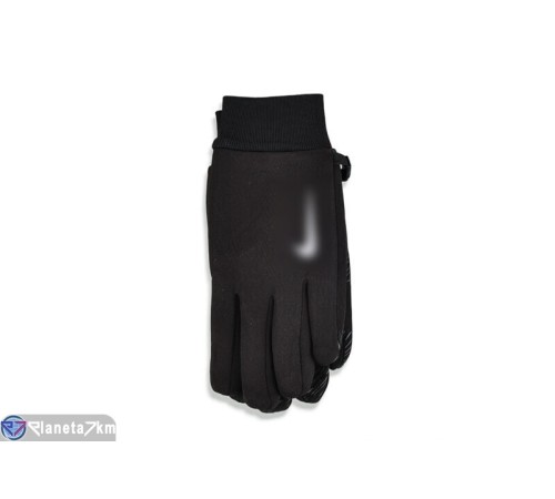 Чоловічі рукавички на зиму (12 шт. р.сетка L-2XL) чорний  "CAROLLA"