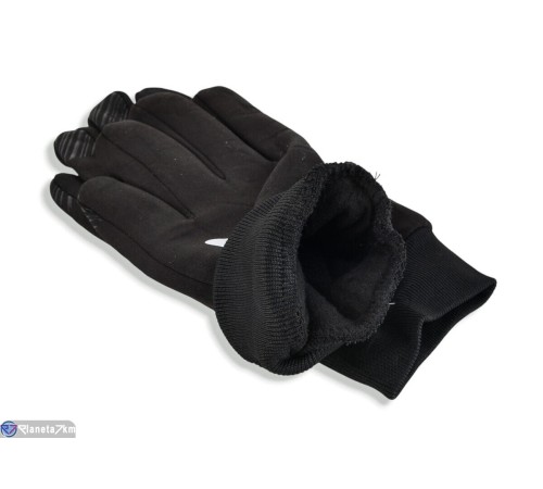 Чоловічі рукавички на зиму (12 шт. р.сетка L-2XL) чорний  "CAROLLA"