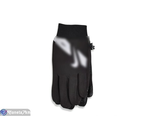 Чоловічі рукавички на зиму (12 шт. р.сетка L-2XL) чорний  "CAROLLA"