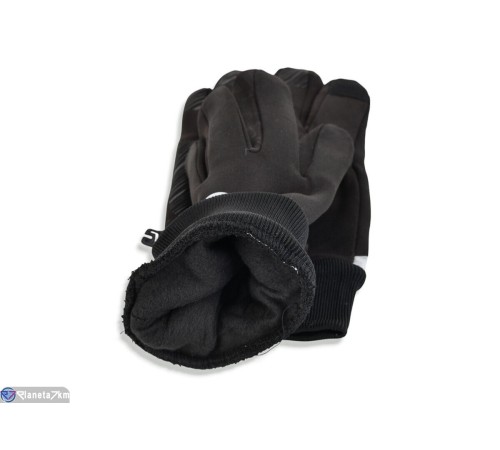 Чоловічі рукавички на зиму (12 шт. р.сетка L-2XL) чорний  "CAROLLA"