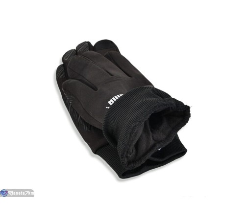 Чоловічі рукавички на зиму (12 шт. р.сетка L-2XL) чорний  "CAROLLA"