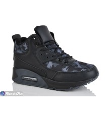 Дитячі кросівки на зиму (8 пар р.36-41) чорний  "MURMUR"