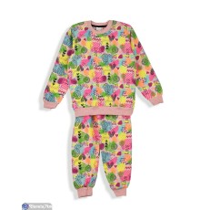 Дитяча піжама на зиму (5 шт. р.сетка 8-12) рожевий  "Olla"