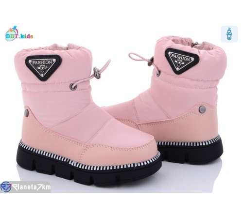Дутики дитячі на зиму (8 пар р.27-32) рожевий  "BBT"
