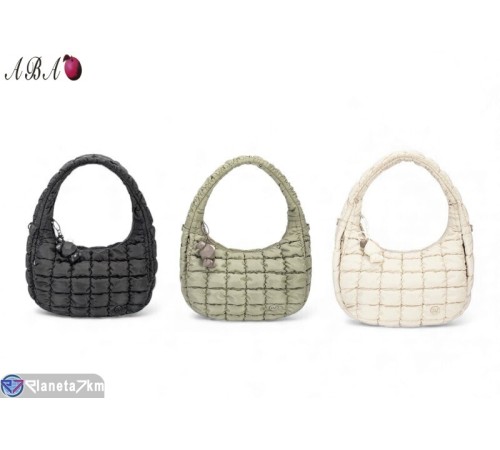 Сумка жіноча 26*27*9 см,  мікс  "Aba"