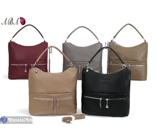 Сумка жіноча 33*38*13 см,  мікс  "Aba"