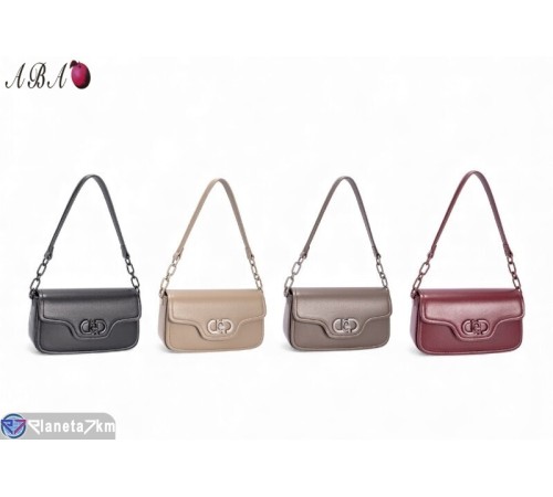 Сумка жіноча 13*22*6 см,  мікс  "Aba"