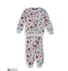 Дитяча піжама на зиму (5 шт. р.сетка 4-8) сірий  "Olla"