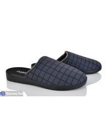 Тапки чоловічі на весну/осінь (6 пар р.40-45) сірий  "LUXORIS"