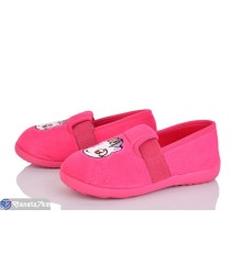 Тапки дитячі на весну/осінь (6 пар р.30-32) рожевий  "LUXORIS"