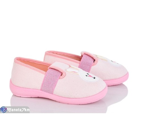 Тапки дитячі на весну/осінь (6 пар р.25-30) рожевий  "LUXORIS"