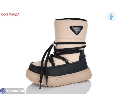 Дутики дитячі на зиму (8 пар р.32-37) бежевий  "QQ&Панда"