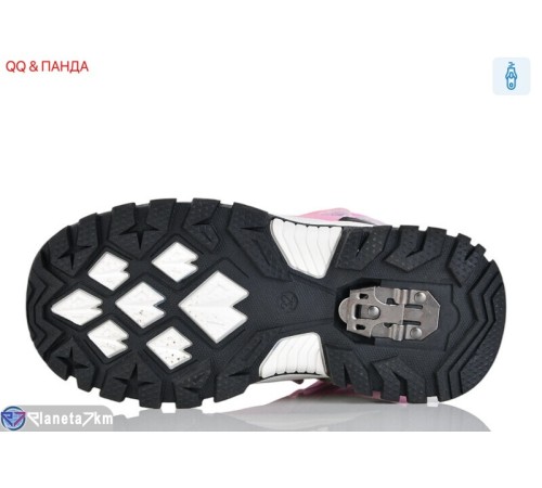 Черевики дитячі на зиму (8 пар р.32-37) рожевий  "QQ&Панда"