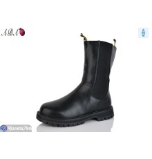 Черевики дитячі на зиму (8 пар р.32-37) чорний  "Aba"