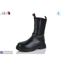 Черевики дитячі на зиму (8 пар р.32-37) чорний  "Aba"