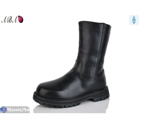 Черевики дитячі на зиму (8 пар р.32-37) чорний  "Aba"