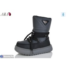 Дутики дитячі на зиму (8 пар р.32-37) сірий  "Aba"