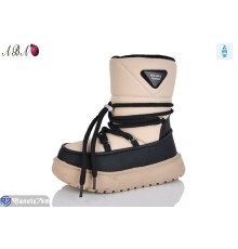 Дутики дитячі на зиму (8 пар р.32-37) бежевий  "Aba"