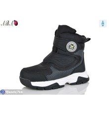 Черевики дитячі на зиму (8 пар р.32-37) чорний  "Aba"