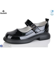 Дитячі туфлі на весну/осінь (8 пар р.32-37) чорний  "Башили"