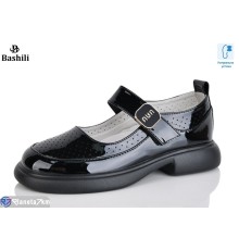 Дитячі туфлі на весну/осінь (8 пар р.32-37) чорний  "Башили"