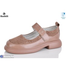 Дитячі туфлі на весну/осінь (8 пар р.32-37) коричневий  "Башили"