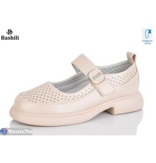 Дитячі туфлі на весну/осінь (8 пар р.32-37) бежевий  "Башили"