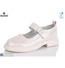 Дитячі туфлі на весну/осінь (8 пар р.32-37) бежевий  "Башили"