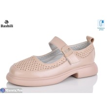 Дитячі туфлі на весну/осінь (8 пар р.32-37) бежевий  "Башили"