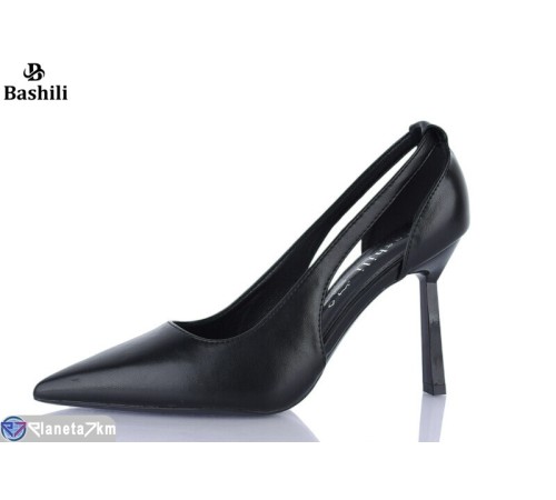 Туфлі жіночі на весну/осінь (8 пар р.36-41) чорний  "Башили"