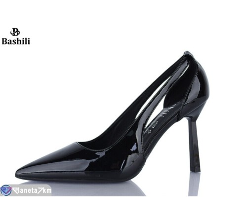 Туфлі жіночі на весну/осінь (8 пар р.36-41) чорний  "Башили"