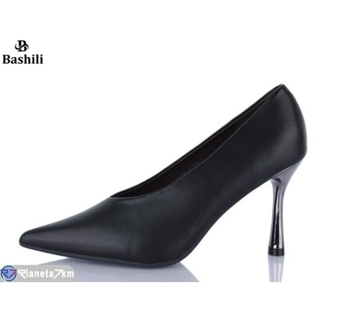 Туфлі жіночі на весну/осінь (6 пар р.36-40) чорний  "Башили"