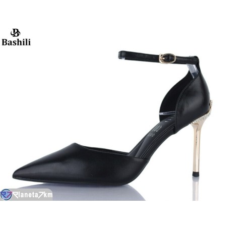 Туфлі жіночі на весну/осінь (8 пар р.36-41) чорний  "Башили"