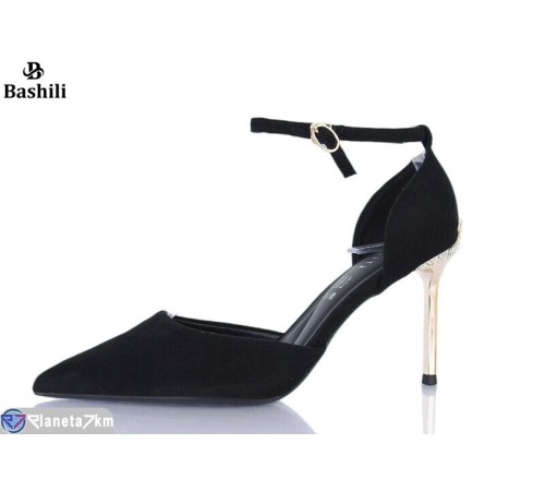 Туфлі жіночі на весну/осінь (8 пар р.36-41) чорний  "Башили"