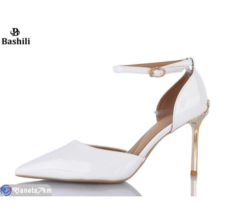 Туфлі жіночі на весну/осінь (8 пар р.36-41) білий  "Башили"