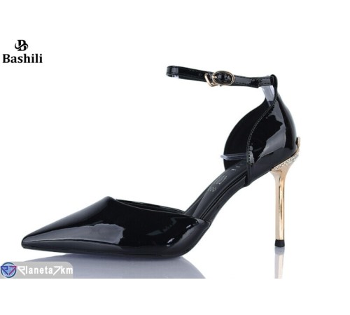 Туфлі жіночі на весну/осінь (8 пар р.36-41) чорний  "Башили"