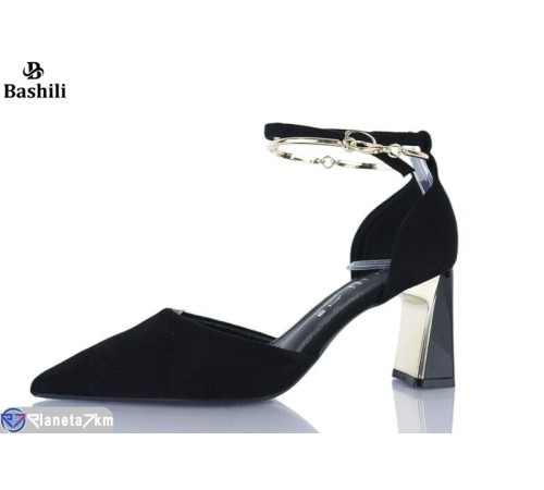 Туфлі жіночі на весну/осінь (8 пар р.36-41) чорний  "Башили"